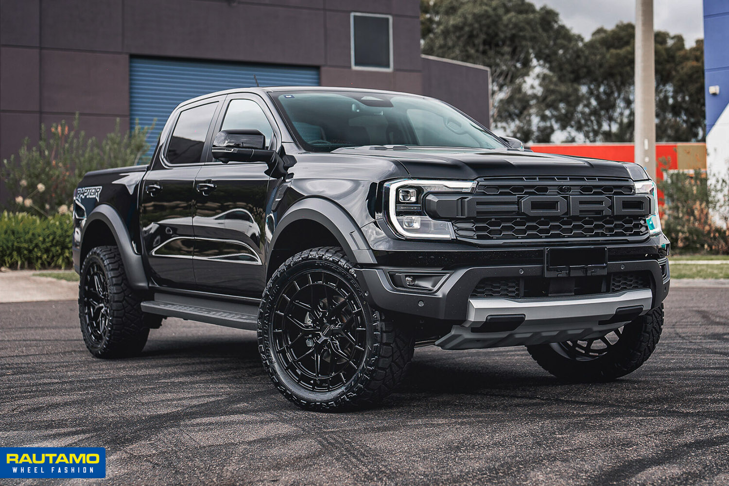 Ford Ranger Raptor Vossen HFX-1 Gloss Black