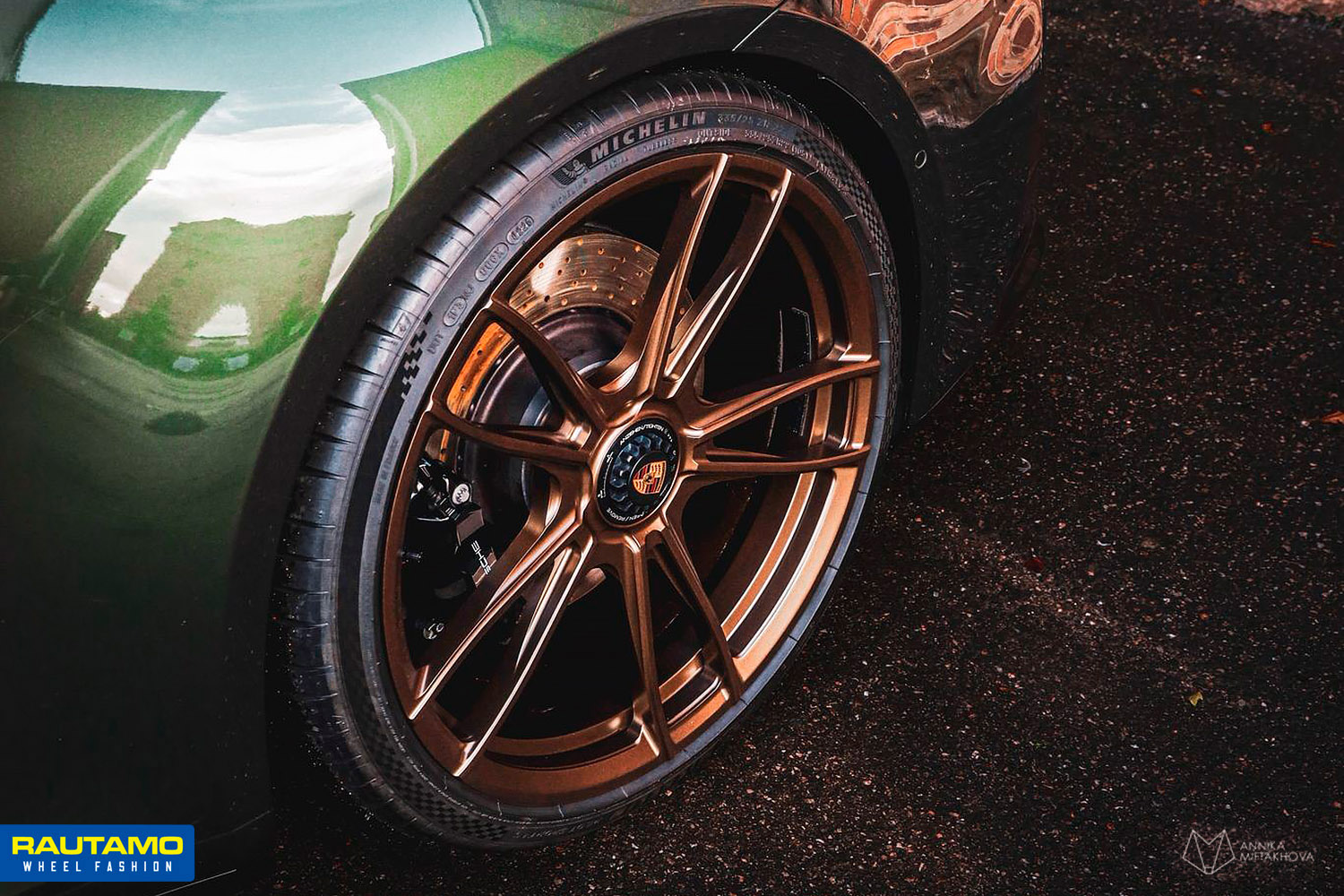 Porsche 911, Vossen Forged S17-06 48 CUSTOM COLORS