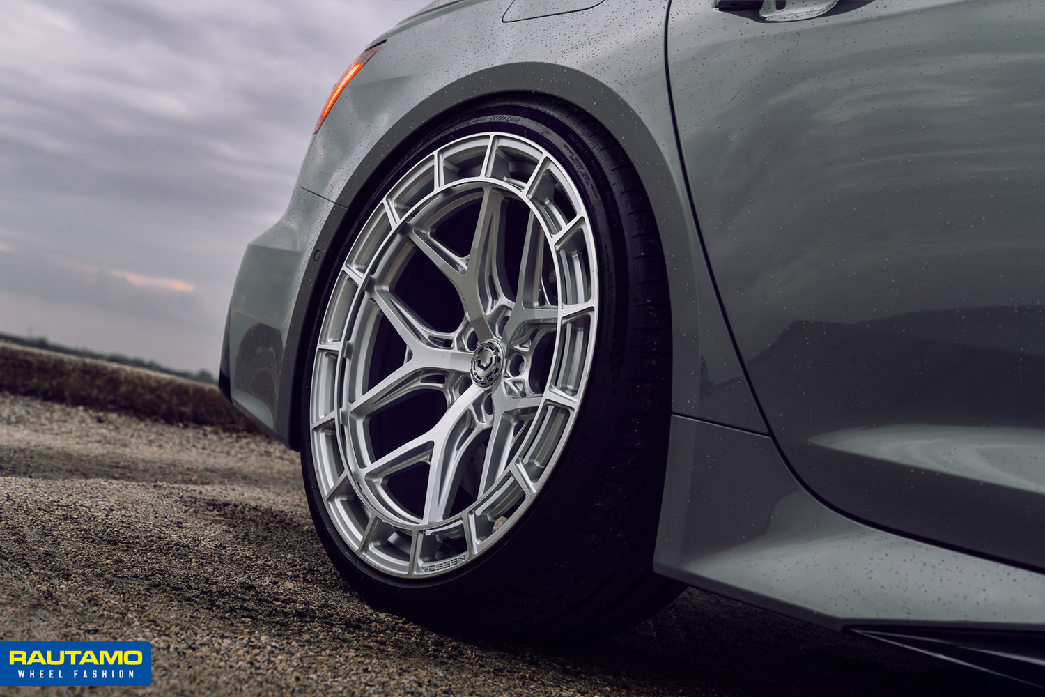 Audi RS6 Vossen HFX-1 Silver