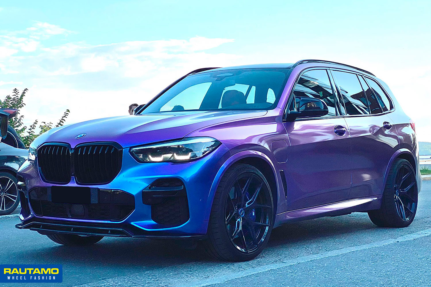 BMW X5 Vossen HF5 Gloss Black