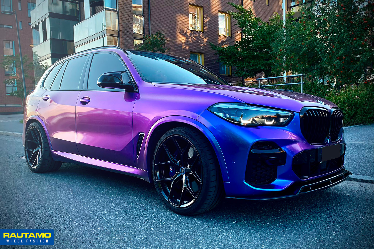 BMW X5 Vossen HF5 Gloss Black