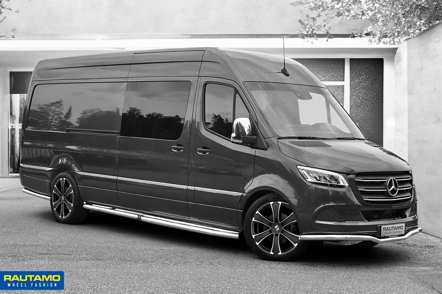 Spath SP42H Black Special Lip Polish MB Mercedes Sprinter vanteet fälgar