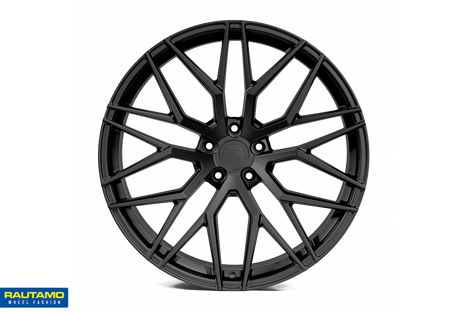 Rautamo R-Series R9 Satin Black vanteet autoon bil fälgar