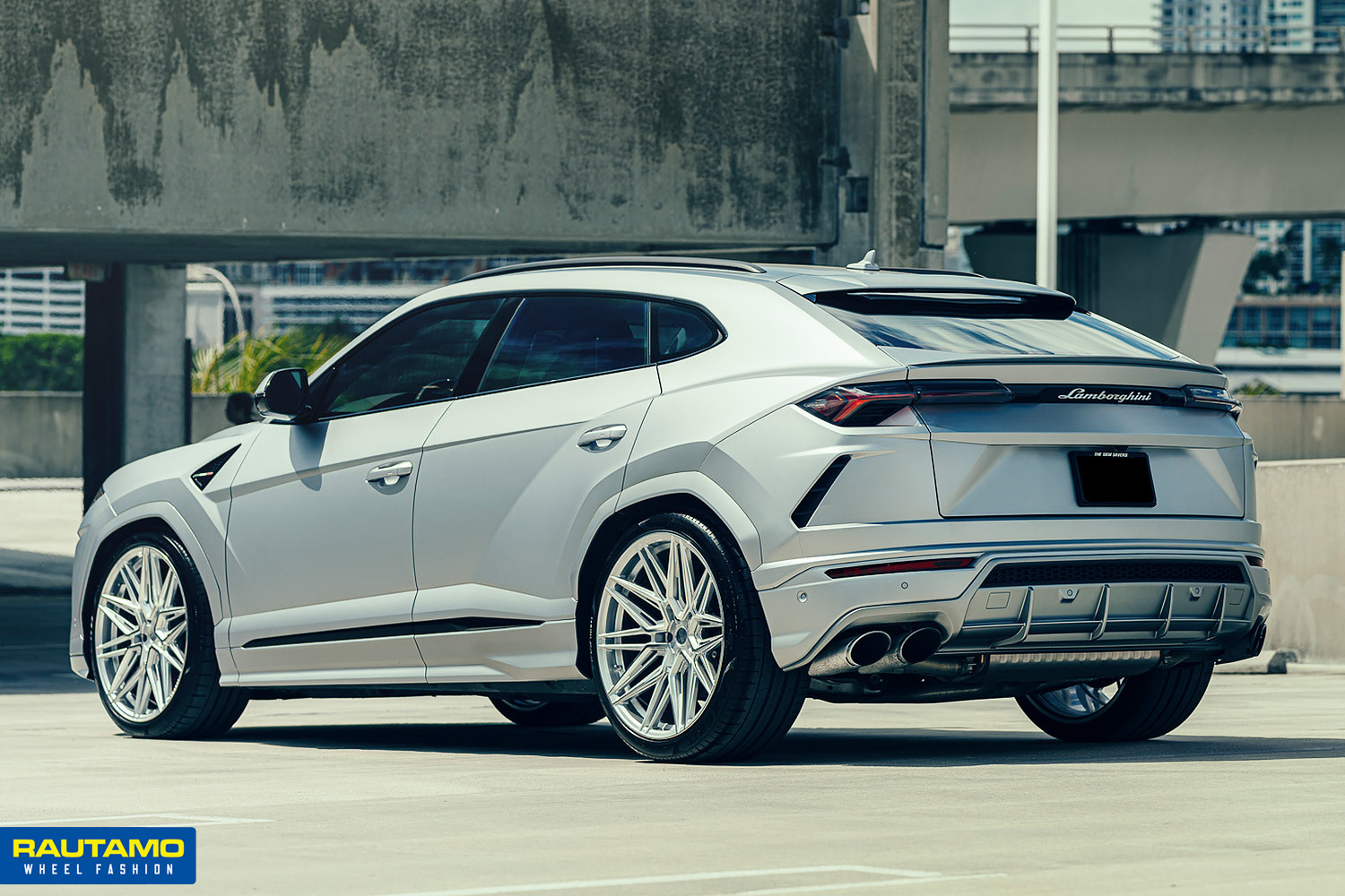 Vossen HF7 Silver Polished vanteet autoon bil fälgar
