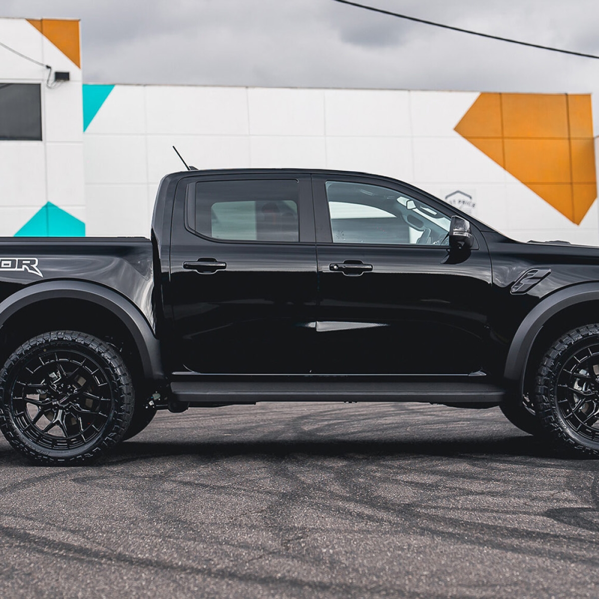 Ford Ranger Raptor Vossen HFX-1 Gloss Black