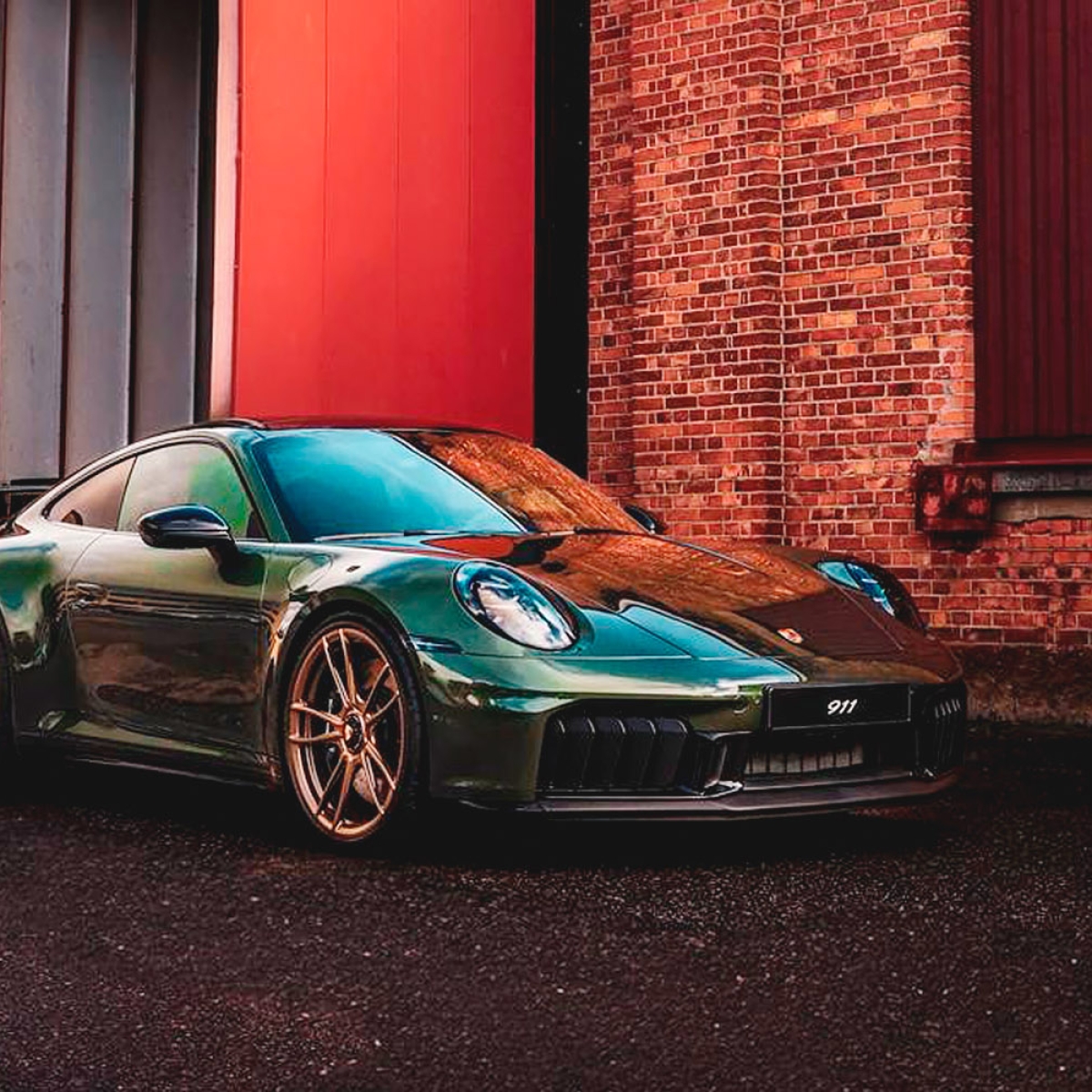 Porsche 911, Vossen Forged S17-06 48 CUSTOM COLORS