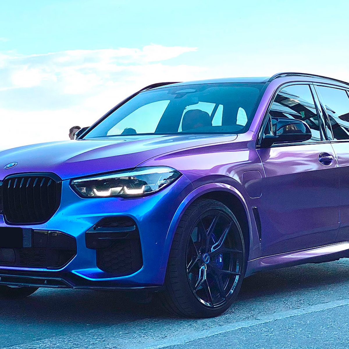 BMW X5 Vossen HF5 Gloss Black