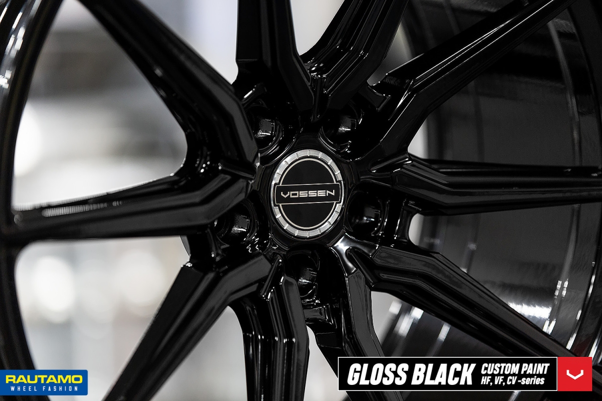 Vossen vanteet fälgar gloss black