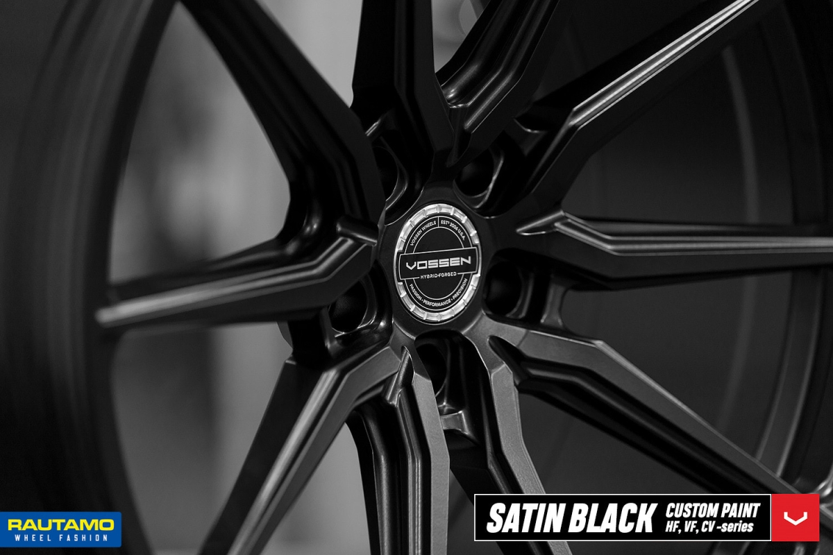 Vossen vanteet fälgar satin black