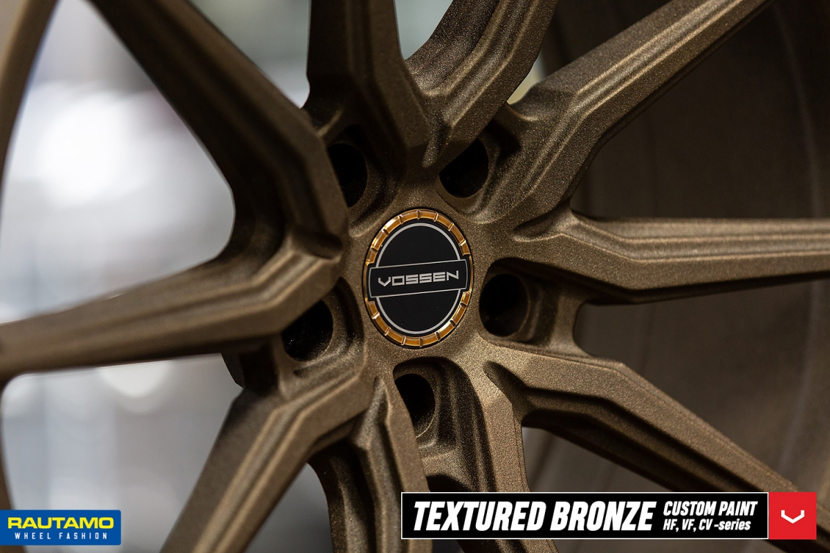 Vossen vanteet fälgar textured bronze